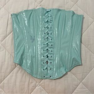 Savage X Fenty Light Blue Corset Top